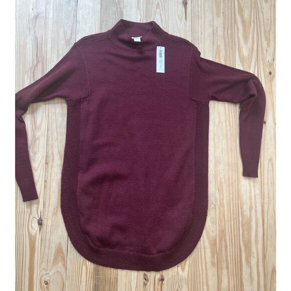 NWT Chico's Womens Sz 0 Knit Turtleneck Pullover Sweater Cotton Acrylic Poly - Picture 7 of 9